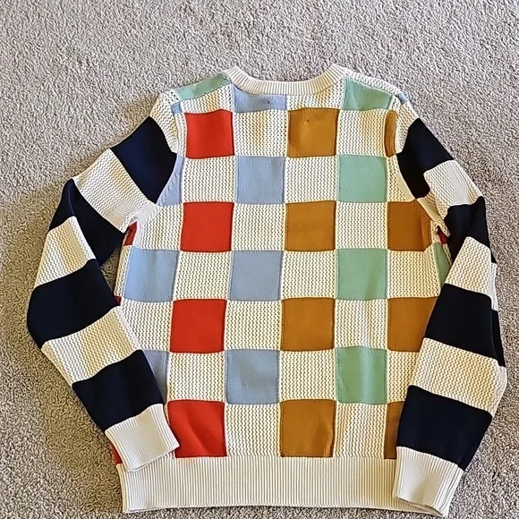 Tory Sport Checkered Pullover Sweater - Picture 9 of 11